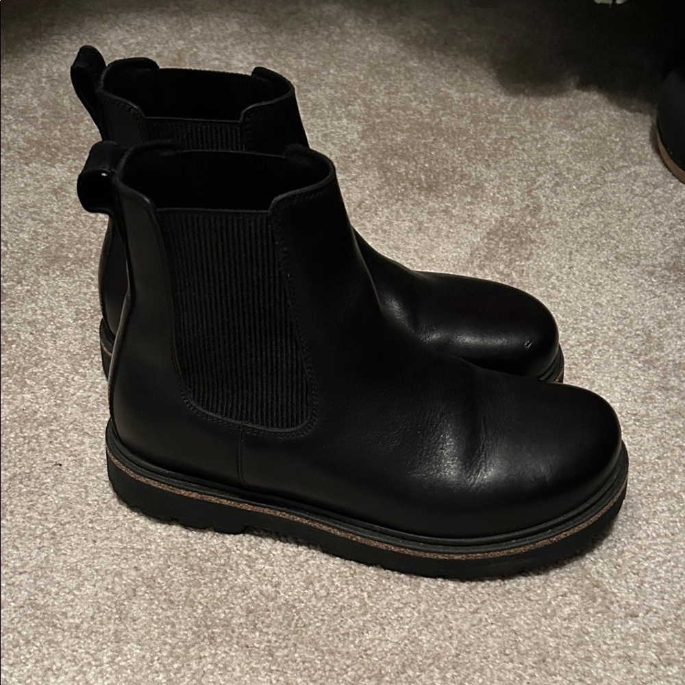 Birkenstock Highwood Leather Boots sz 38